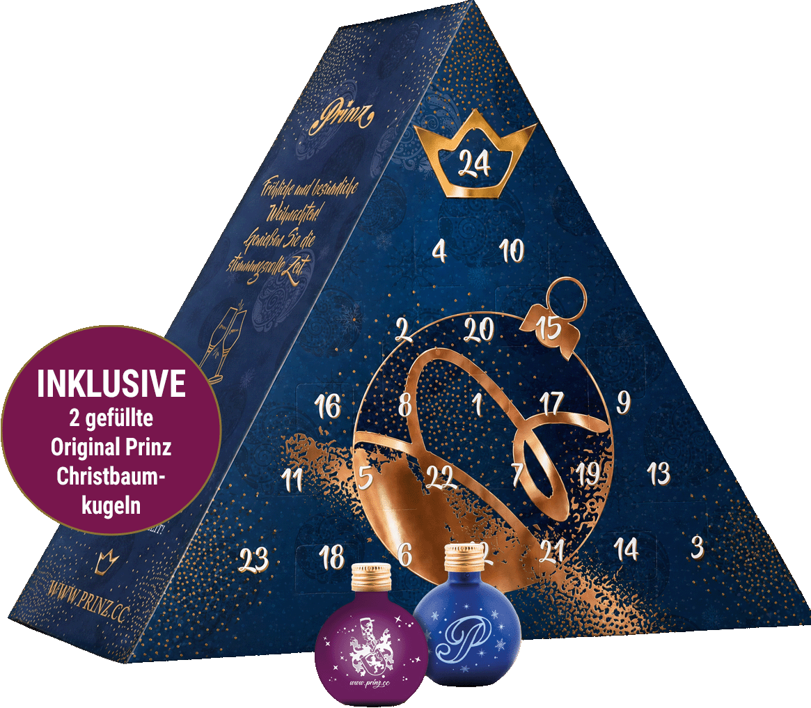 Prinz Adventskalender Schnaps 2026