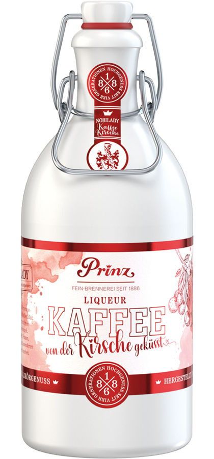 Nobilady Premium Liqueur Kaffee-Kirsch 17,7 % Vol. Spirituose