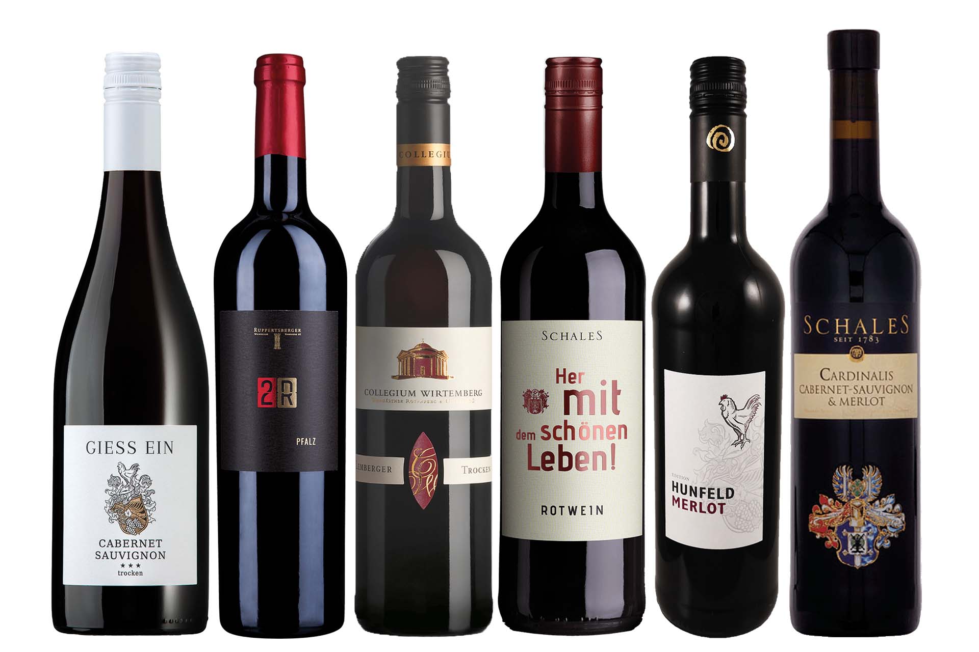 Rotwein-Vielfalt aus Deutschland