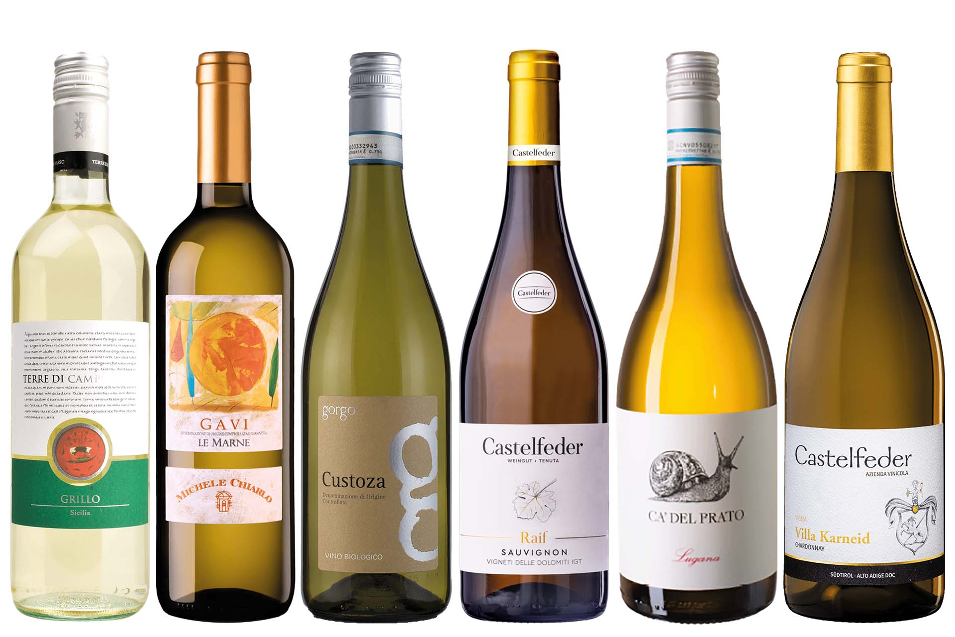 Weinpaket Italiens-Weißweinklasse