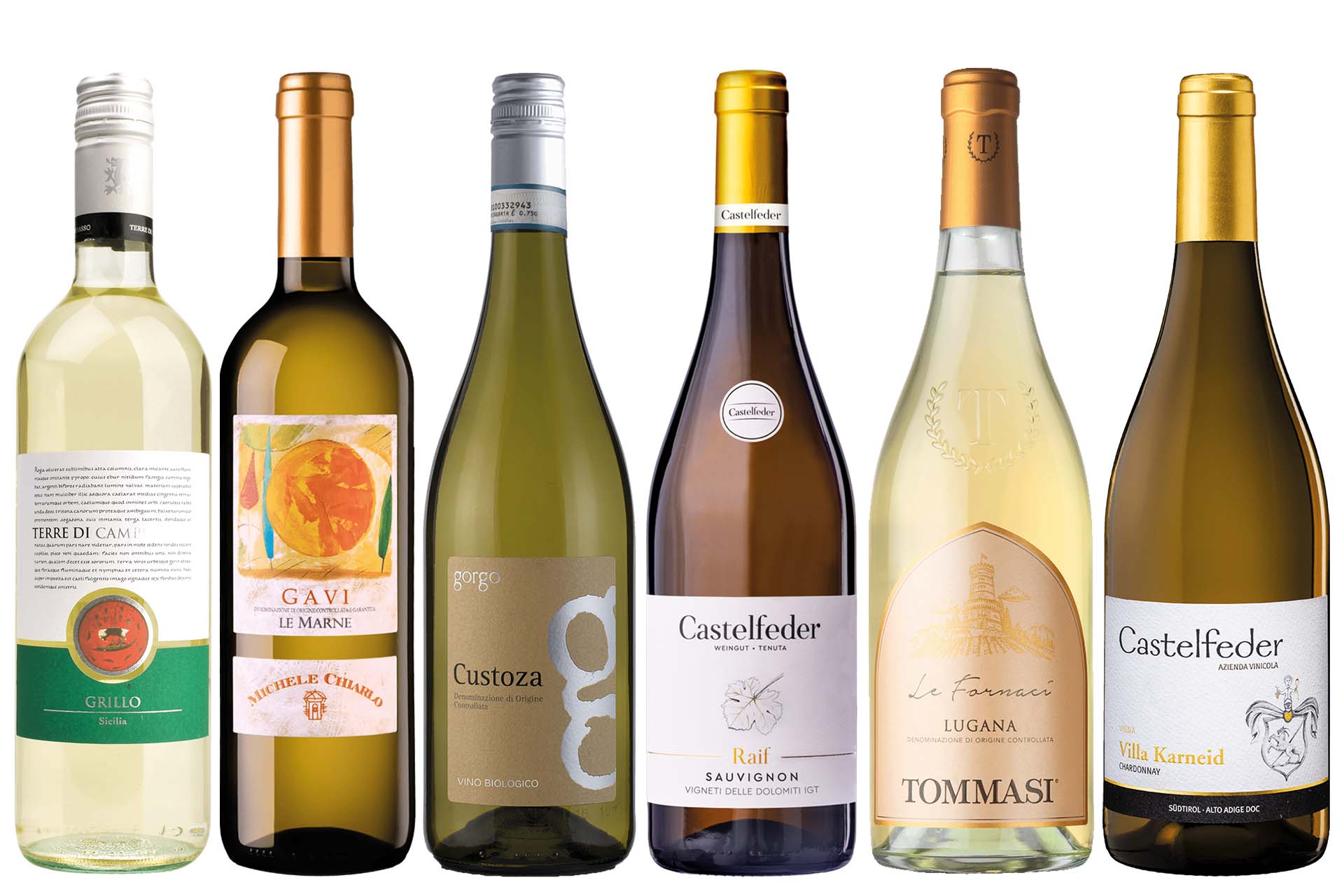 Weinpaket Italiens Weißweinklasse