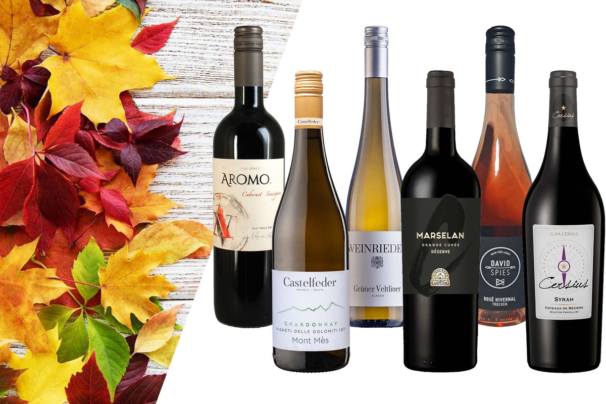 Weinpaket Herbstgefühle - gemütlich geniessen