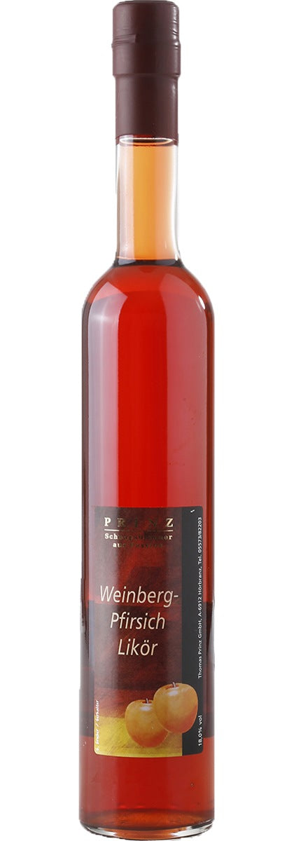 Weinberg Pfirsich Likör