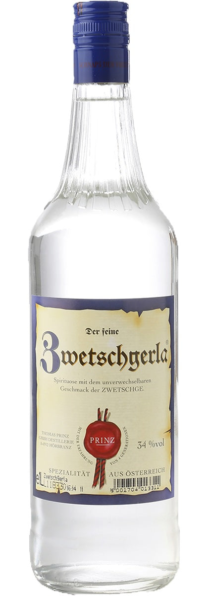 Zwetschgerla fruchtig 34% Vol.