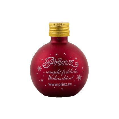 Prinz Christbaumkugel rot
