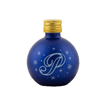 Prinz Christbaumkugel blau