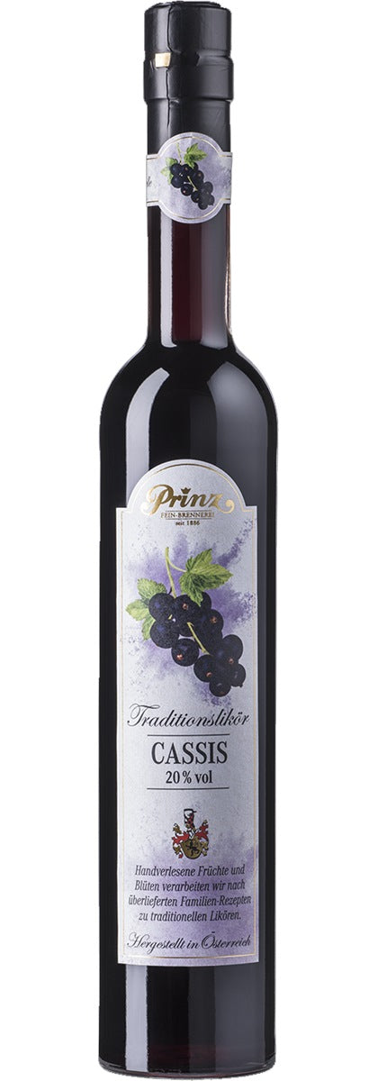 Cassis Likör 20 % Vol.
