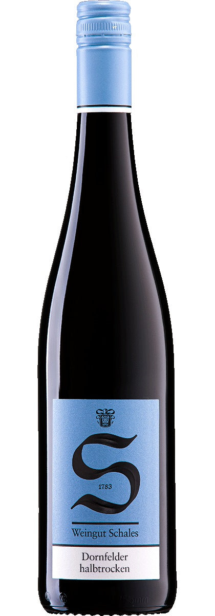 19 Schales Dornfelder Rotwein