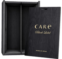 CARE 2er Holzkiste schwarz
