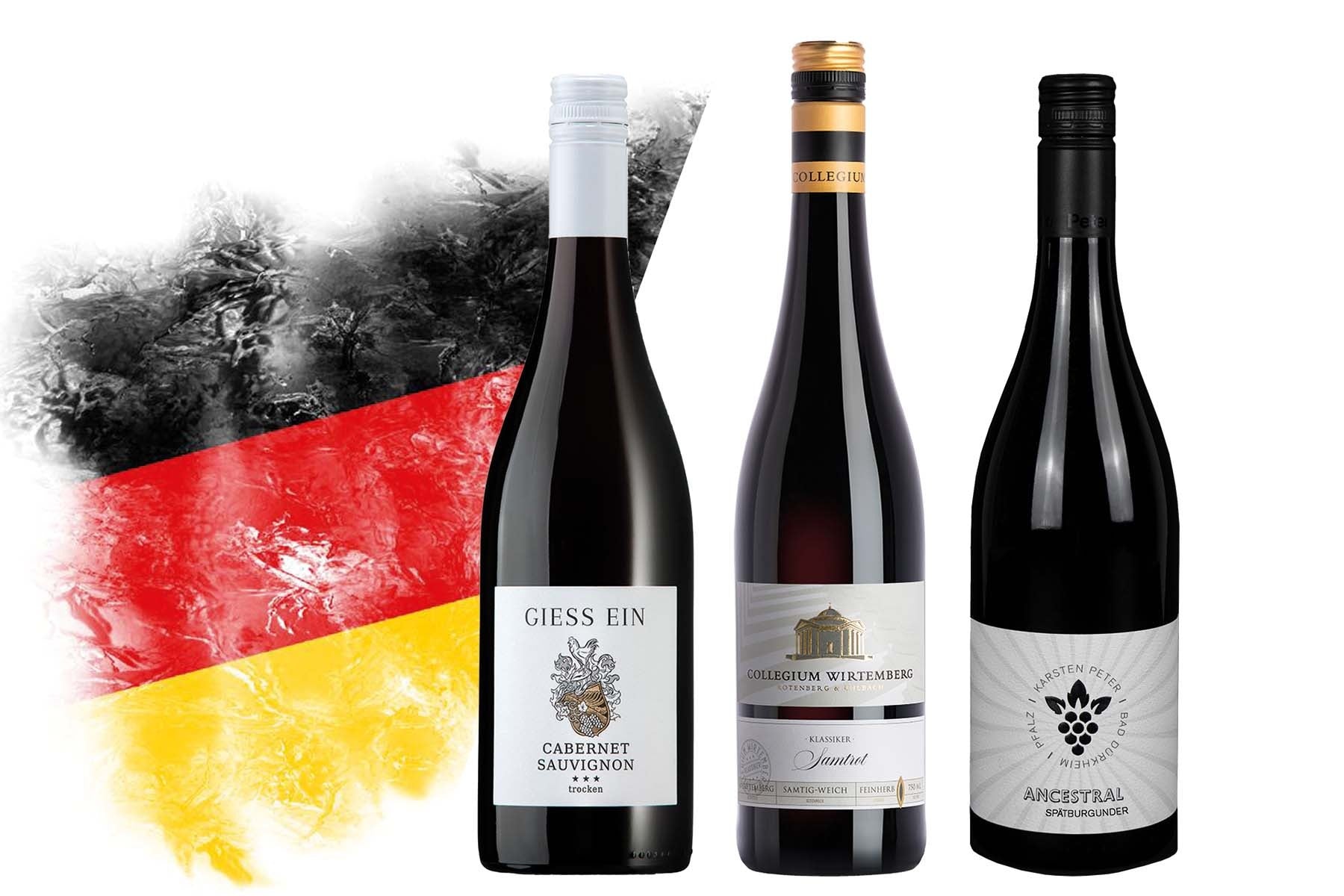 Rotwein-Vielfalt aus