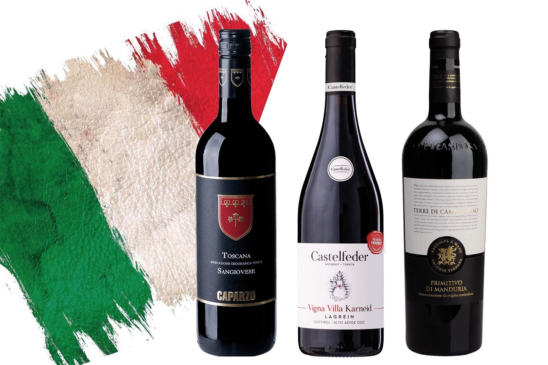 Vino Rosso dall´Italia