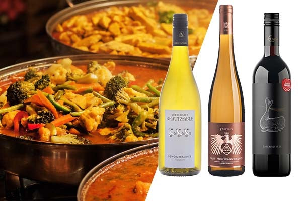 Weine zum indischem Curry