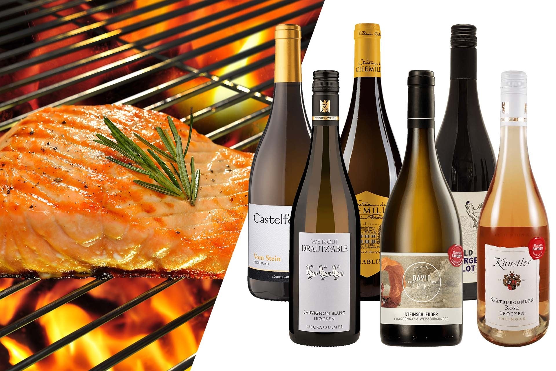 Wein zu gegrilltem Fisch