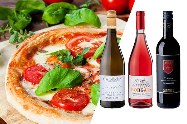 Das Weinpaket zu Pizza 