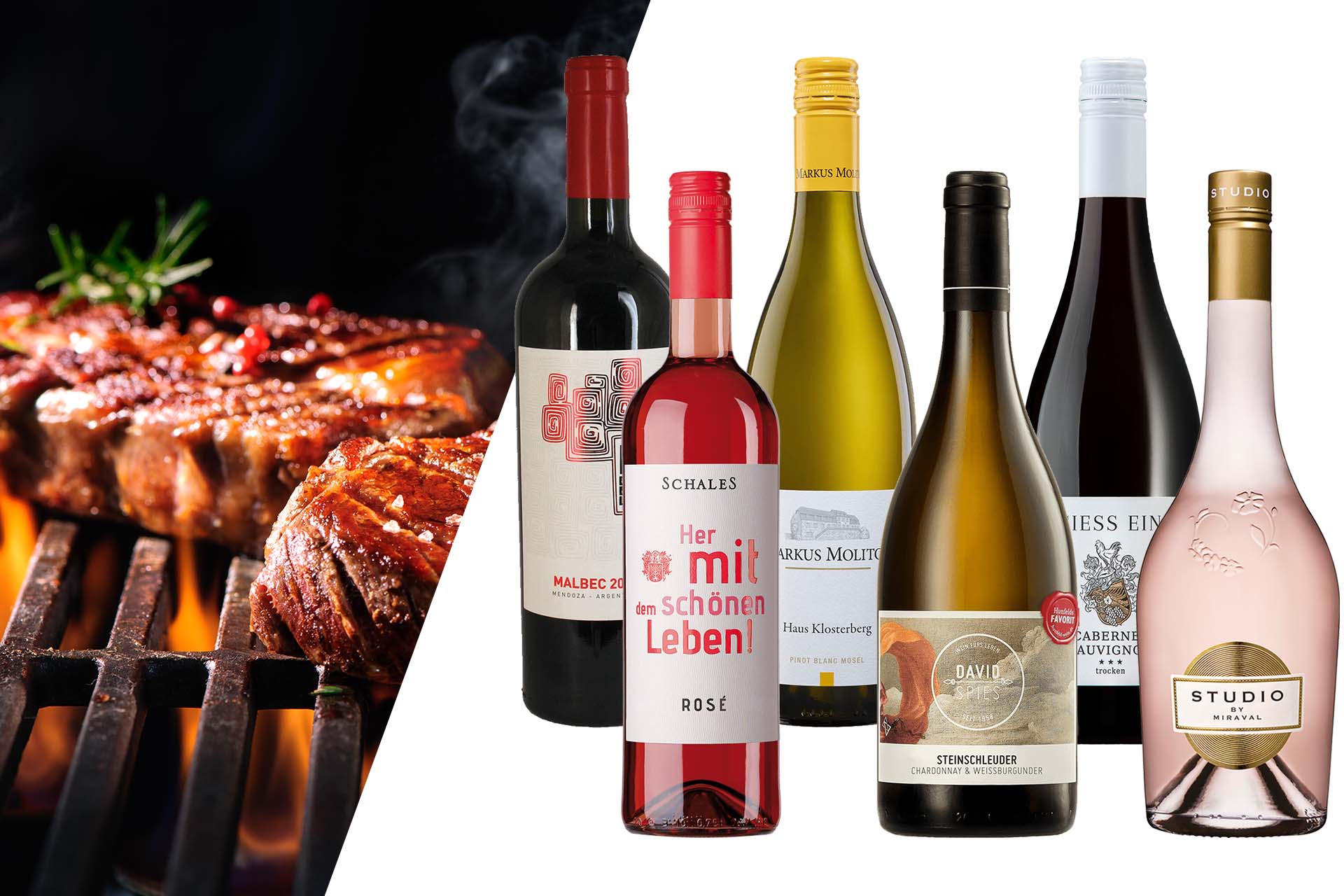 Das Weinpaket - zum Grillvergnügen